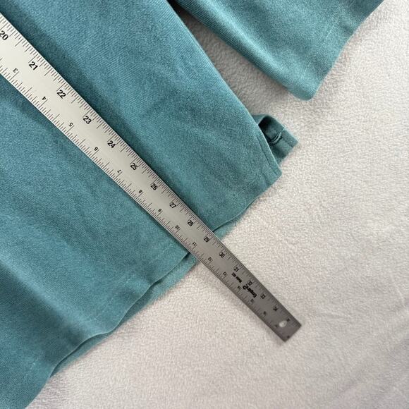 Vintage All American Shirt men's Medium Blue Suede Rockabilly Handmade 70s 80s - Picture 4 of 10